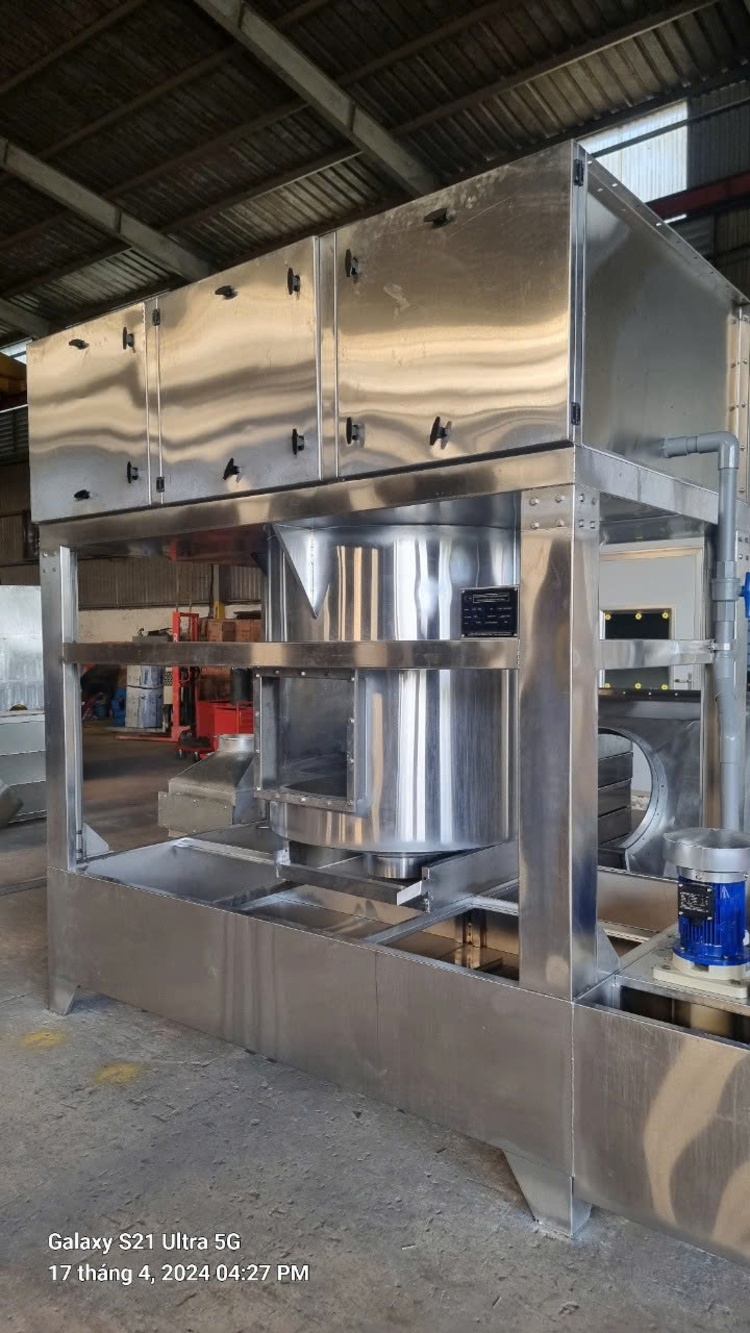Thiết bị xử lý bụi sơn bằng nước