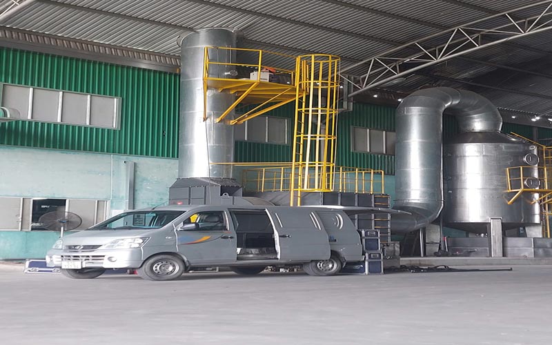 hệ thống xử lý khí thải công nghiệp 4