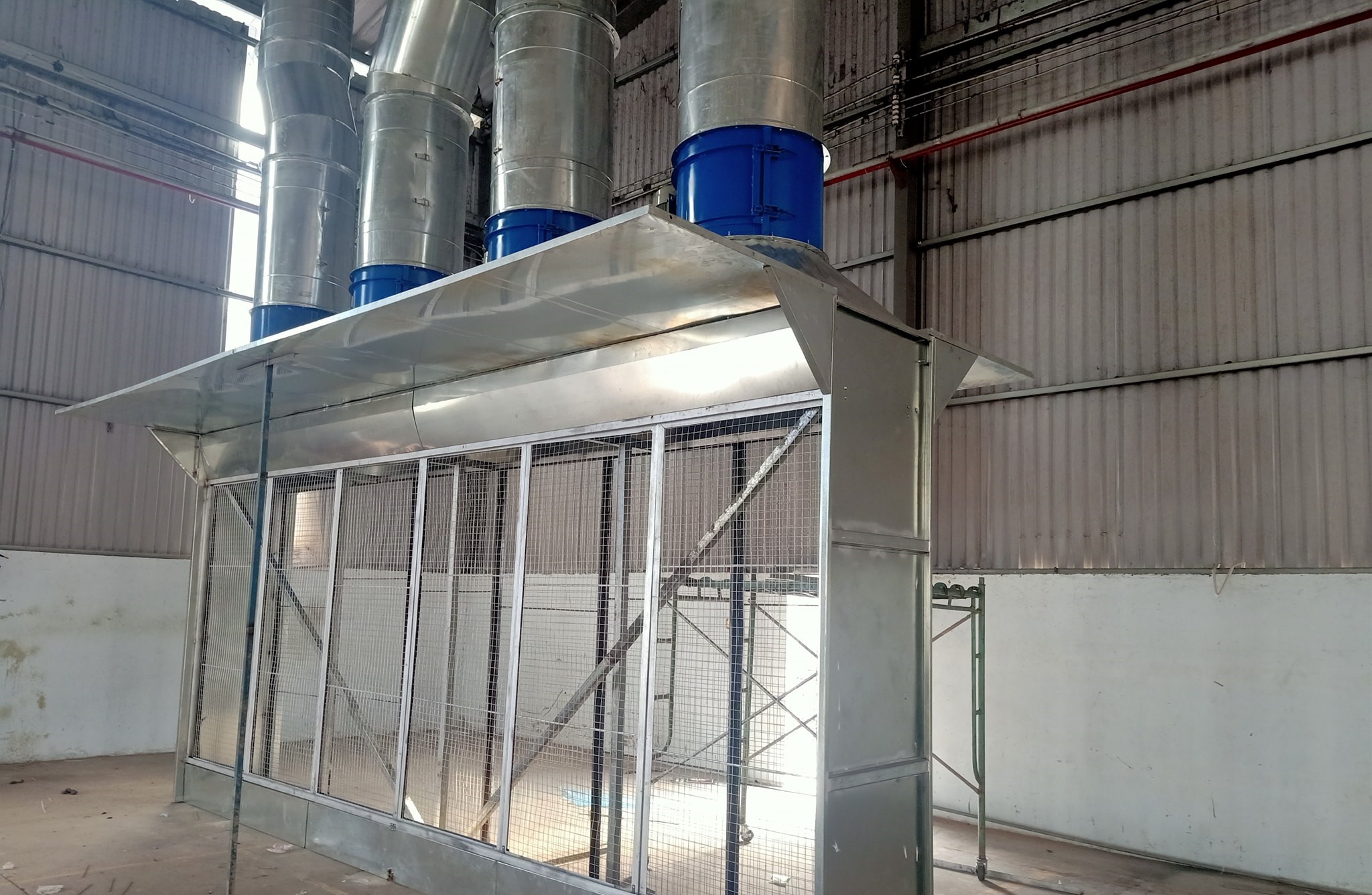 giải pháp xử lý bụi sơn