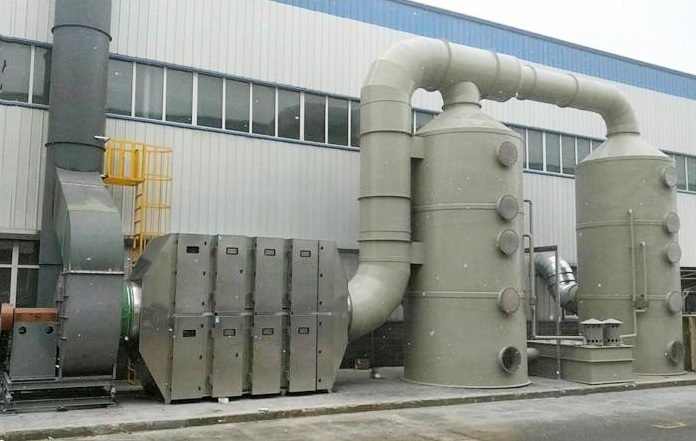 Hệ thống Xử lý khí thải Hơi hóa chất
