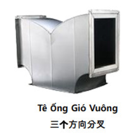 Tê Ống Gió Vuông