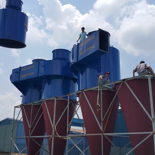 Bồn syclone tại gỗ Hố Nai 2